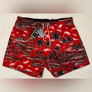 BOSS Mens Springfish Swim TrunksSwim Trunks  size XL